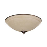 Ashton Wet Amber Mist Light Fixture