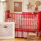 Sock Monkey Crib Bedding Collection