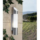 Outdoor Wall Light in Stainless Steel