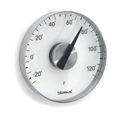 Grado Wall Thermometer in Fahrenheit by Fl&ouml;z Design