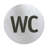 Signo Door Plate "WC"
