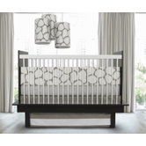 Cobblestone 3 Piece Crib Set in Taupe