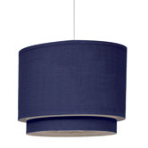 Wheels Stripe Double Cylinder Light in Cobalt Blue