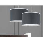 Sticks Solid Large Cylinder Light in Pewter