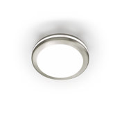 Mini Small Ceiling Light in Satin Nickel