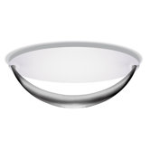 Moon Ceiling Light in Satin Nickel