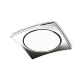 Basic Medium Ceiling Light in Chrome