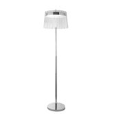Iris Floor Lamp in Chrome