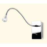 Book Wall Light in Chrome