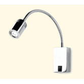 Book 3W Wall Light in Chrome