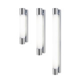 Dresde 1 Light Bathroom Wall Light in Chrome