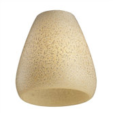 Glass Shade in Desert Granite