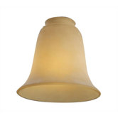 Champagne Scavo Bell Shaped Replacement Glass