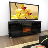 Holland 60" TV Stand with Electric Fireplace
