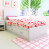 Willow Storage Platform 4 Piece Bedroom Collection
