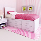 Willow Captain's Storage Platform 3 Piece Bedroom Collection