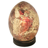Mosaic Glass Mini Egg Lamp