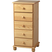 Sol 5 Drawer Narrow Chest
