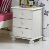 Balham 3 Drawer Bedside Table