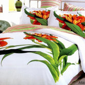 Tiger Lily 6 Piece Full / Queen Duvet Cover Bedding Set