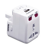 International Adapter Plug with USB