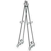 Iron Scroll Double Easel
