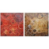Hendley Canvas Wall Art (Set of 2)