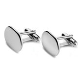 2cm x 1,3cm Manschettenkn&ouml;pfe oval (2er Pack)