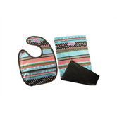 Bib & Burp Cloth Set in 1972