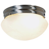 Incandescent 2 Light Flush Mount