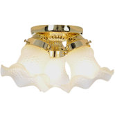 3 Light Flush Mount