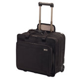 Architecture&reg; 3.0 Rolling Trevi 15.6" Expandable Wheeled Laptop Case in Black