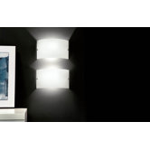 Slim Wall Sconce in White