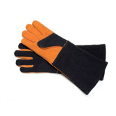 Steven Raichlen Pair of Extra Long Suede Gloves