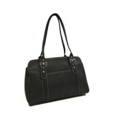 Ladies Buckle Business Tote in Black