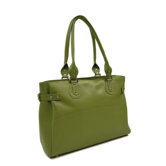 Large Ladies Side Strap Tote in Apple