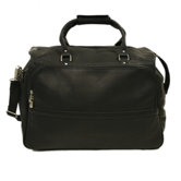 Traveler 18.5" Classic Leather Carry-On Duffel