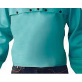 Green 9 Ounce Westex&reg; Proban&reg; FR7A&reg; Cotton Flame Retardant Bib With Snap Fasterers And Cotton Adjustment Strap