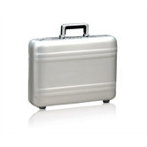 Premier 4" Attache Case in Silver