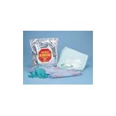Attack Pac Includes 15 Pads 15" X 19", 3 SOCs 3" X 4' , 1 Pair Goggles, 1 Pair Nitrile Gloves & 1 Disposal Bag