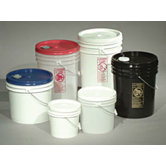 5 Gallon White Plastic Pail