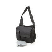 Pinstripe Messenger II Diaper Bag