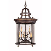 French Country Influence 9 Light Hanging Lantern