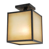 Hilden 1 Light Semi Flush Mount