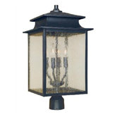 Sutton 12" Post Lantern in Rust