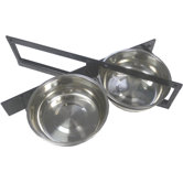 Lucky Dog Turn-Style 2 Pet Bowl System