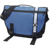 Retro Stripe Courier Diaper Bag