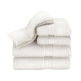 Kassadesign 6 Piece Towel Set in White