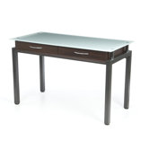 Writing Desk with Glass Top