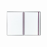 Poly Twinwire Notebook, Margin Rule, 5-7/8x8-1/4, WE, 70 Sheets/Pad